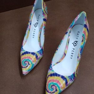 Katy Perry Pointed Toe Pumps - The Sissy Tie-Dye